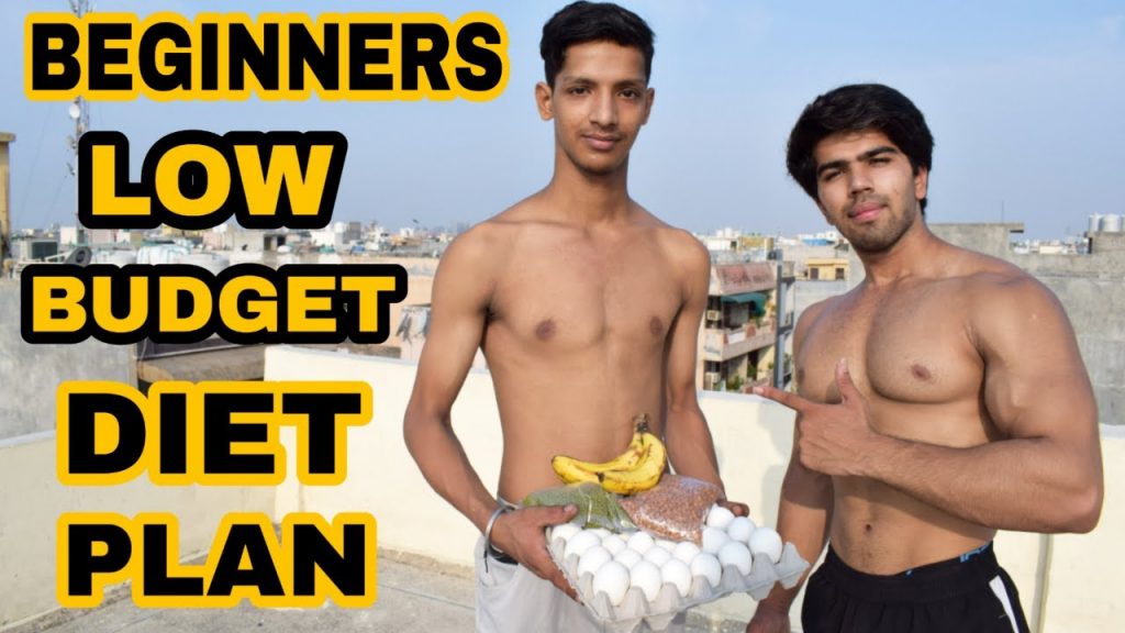 LOW BUDGET DIET PLAN FOR BEGINNERS / GAINING DIET/ BADRIFITNESS