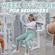 FULL WEEK OF WORKOUTS FOR BEGINNERS AT THE GYM