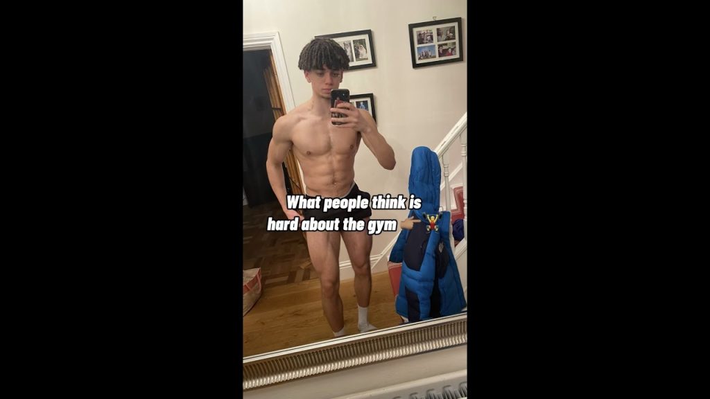 The real hard part of gym… #gym #gymshorts # nutrition #bulking #relatable
