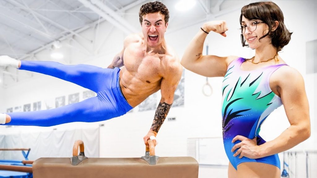Trying Gymnastics Most Impossible Exercises – Ft. LeanBeefPatty
