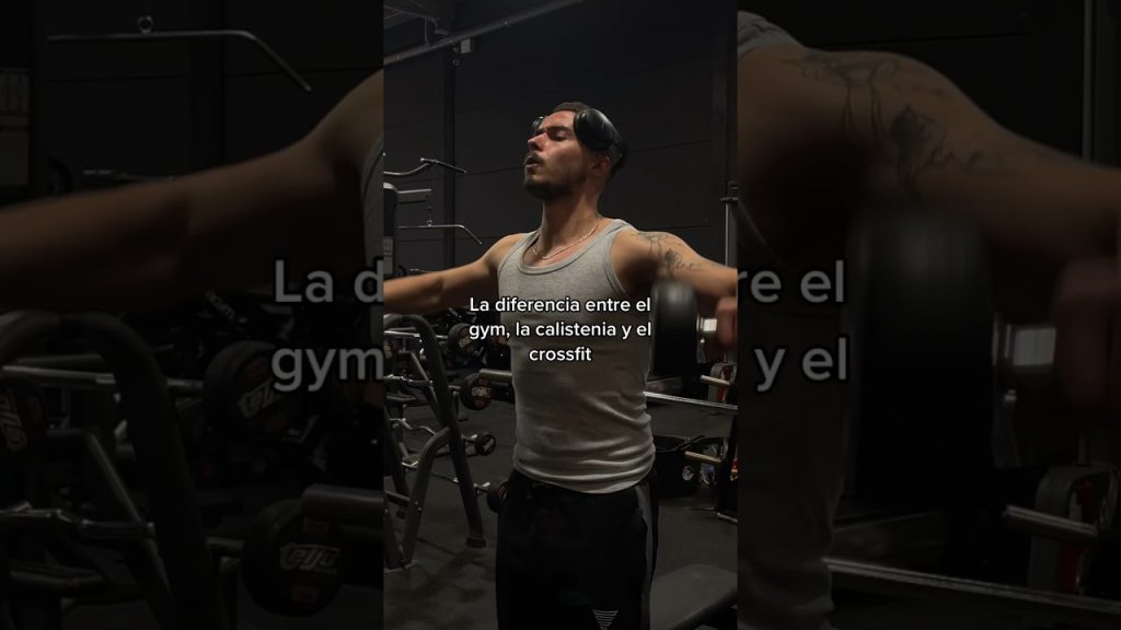 La diferencia entre el gym, la calistenia y el crossfit… #shorts