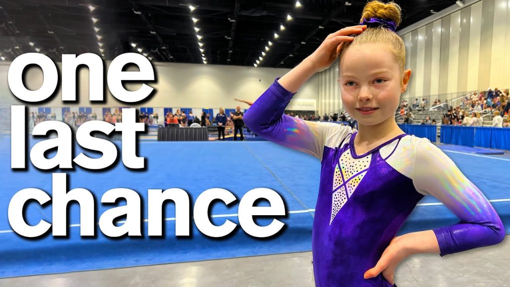 My Daughter’s EMOTIONAL GYMNASTICS COMPETITION ️