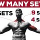 HOW MANY SETS FOR MAXIMUM MUSCLE GROWTH || INFO BY ALL ABOUT NUTRITION ||