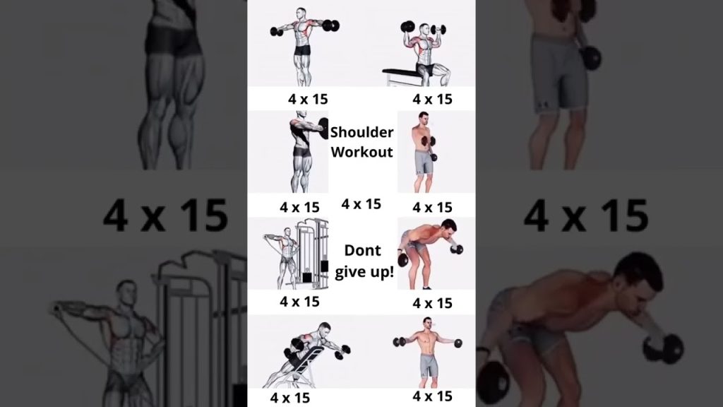 BEST SHOULDER WORKOUT With Dumbbell #shorts #shoulderworkout