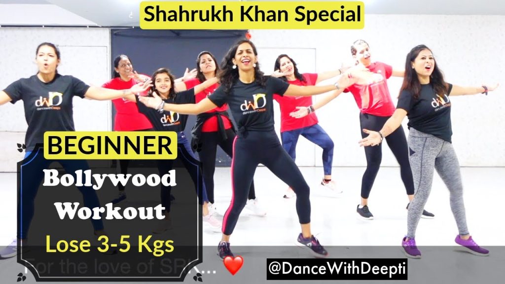 30mins Daily – Beginner Bollywood Dance Workout | Shahrukh Special | Lose weight 3-5kgs