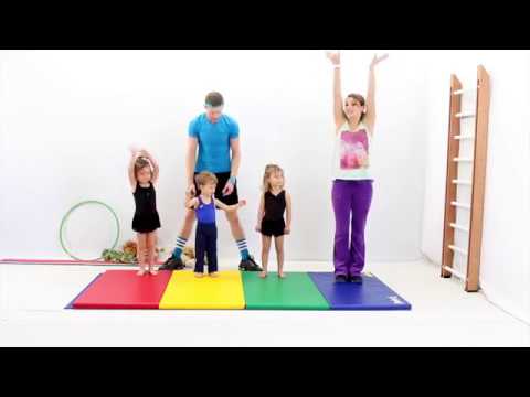 Preschool gymnastics – Jump and Roll