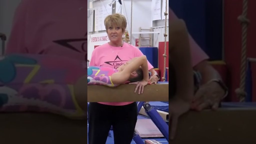 Bridge on the Balance Beam featuring Gymnastics Coach Mary Lee Tracy #shorts