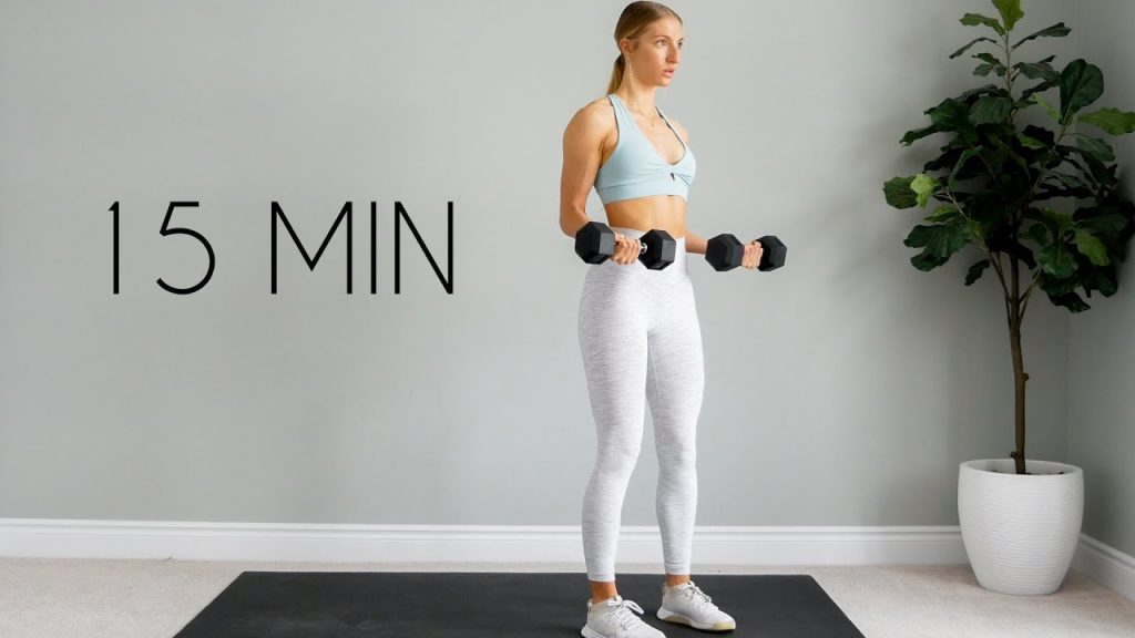 Full UPPER BODY Workout (Tone & Sculpt) – 15 min At Home