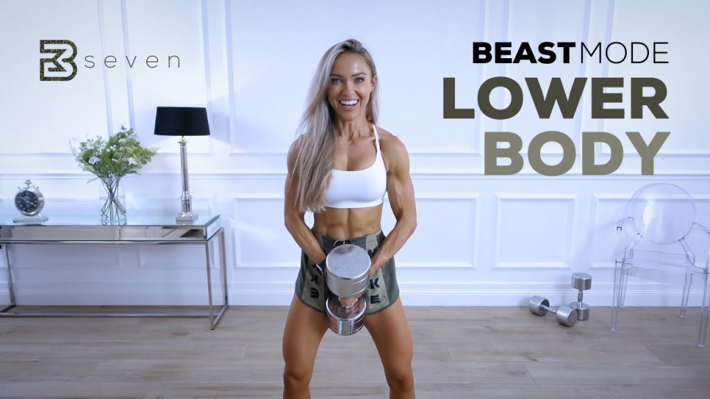 BEASTMODE LOWER BODY WORKOUT – Legs, Quads, Hamstrings, Glutes | Day 7