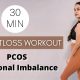 PCOS Weight Loss Workout | Hormonal Imbalances, Irregular Periods (Beginner, Low Impact)