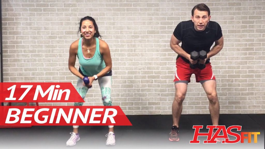 17 Min Strength Training Workout for Beginners – Beginner Workout Routine at Home for Women & Men