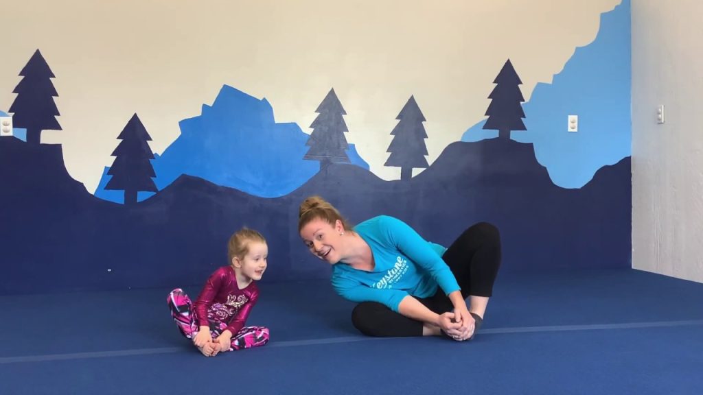 Preschool Gymnastics – Intro to Cartwheels and Down in the Jungle