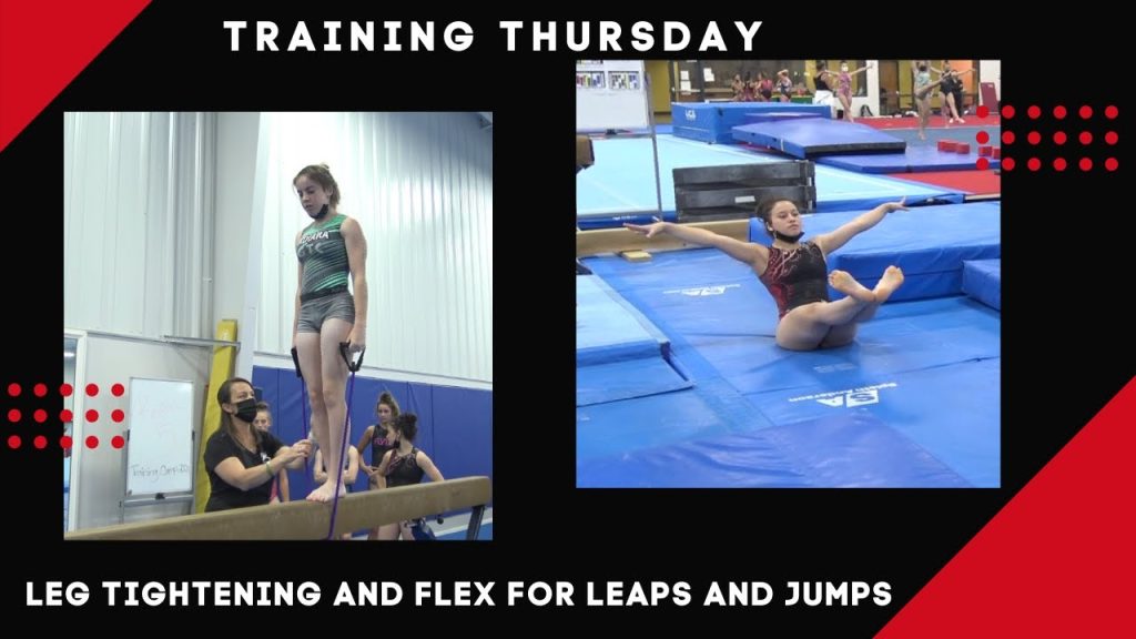 Training Thursday: Leg Tightening and Flexibility for Leaps and Jumps | Gymnastics Drills