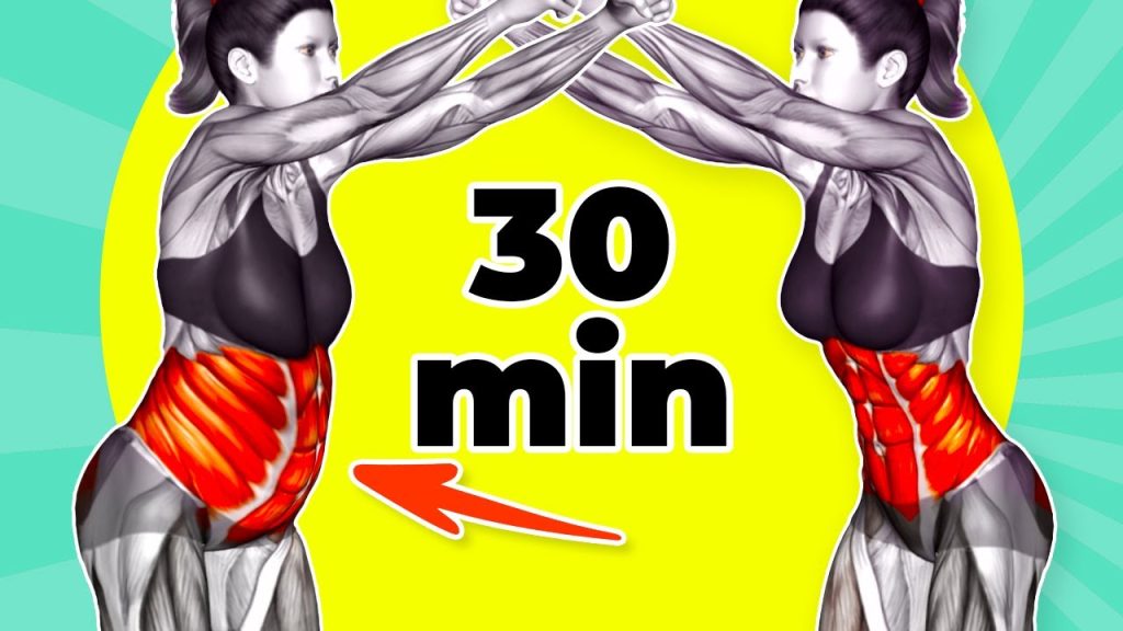 Do This STANDING 30-Min to Lose That STUBBORN BELLY FAT