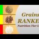 Nutrition Tier Lists: Grains