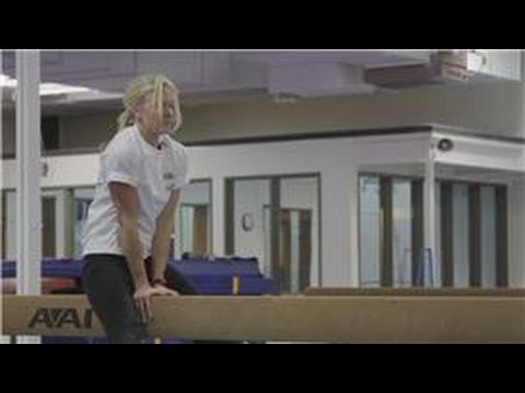 Gymnastics Tips and Exercises : Easy Gymnastics Beam Routines for Beginners