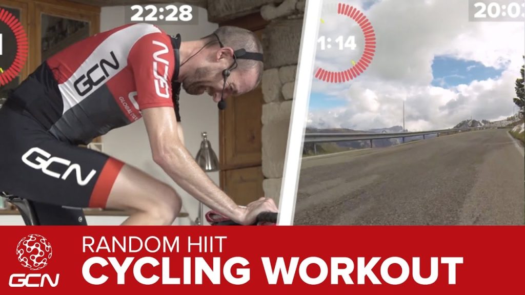 40 Minute Fat Burning Indoor Cycling Training: Random HIIT Workout – Passo Pordoi