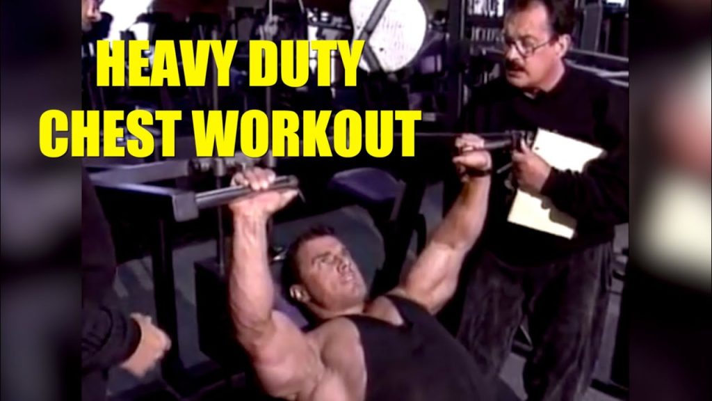 MIKE MENTZER: THE HEAVY DUTY CHEST WORKOUT #mikementzer   #gym  #motivation  #training