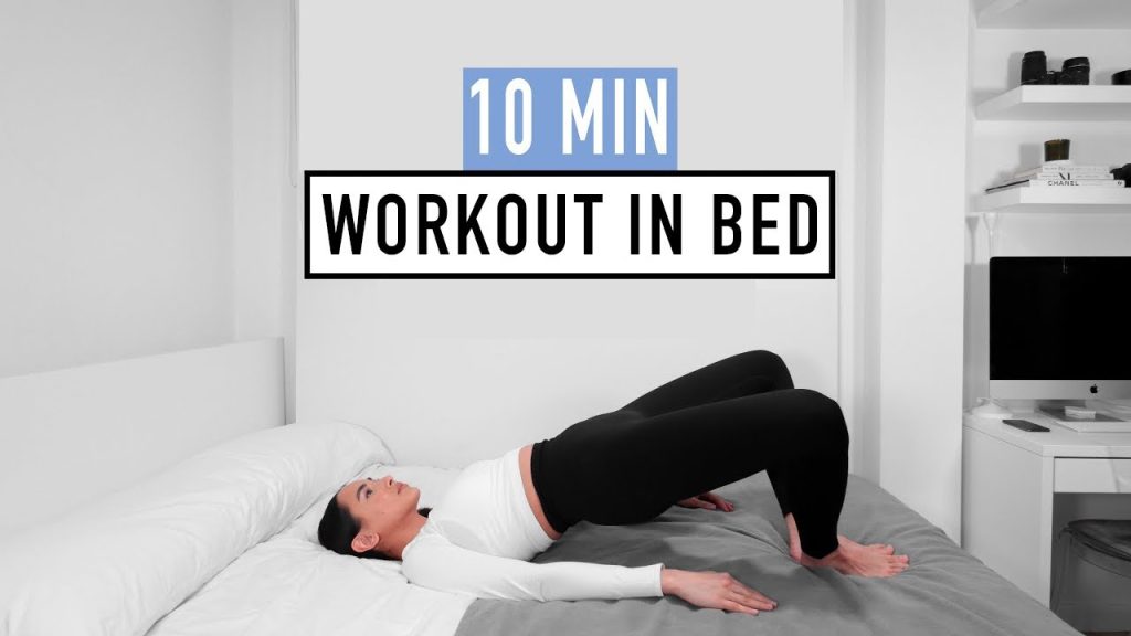 10 MIN WORKOUT IN BED | lose weight at home