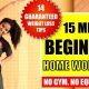 15 Min Easy Fat-Burning Home Workout + 14 Weight Loss Tips | Workout #WithMe
