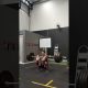 100kg squat clean #fitness #crossfit #gym #motivation