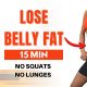 15 min STANDING ABS WORKOUT to LOSE BELLY FAT