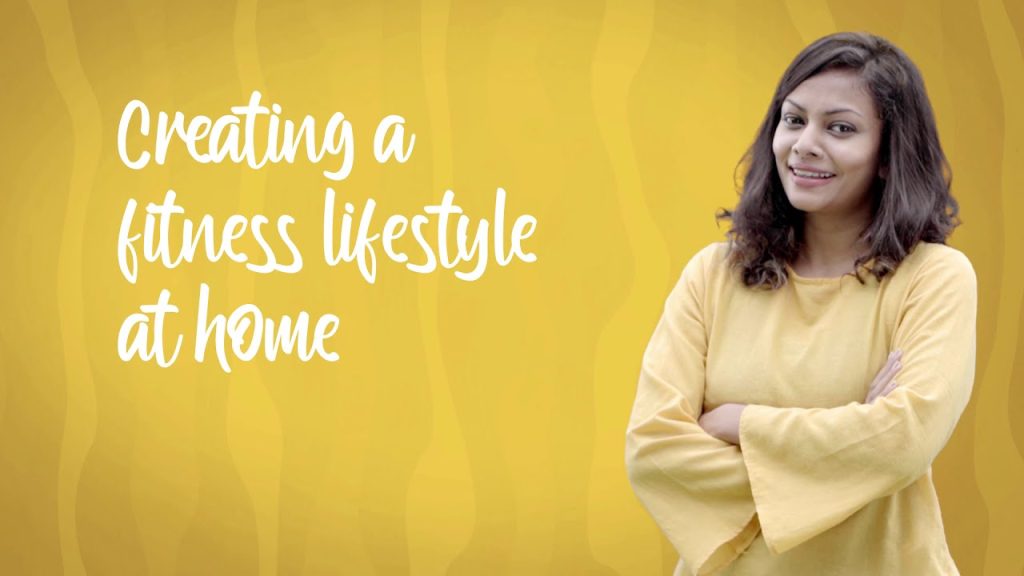 Creating a fitness lifestyle at home