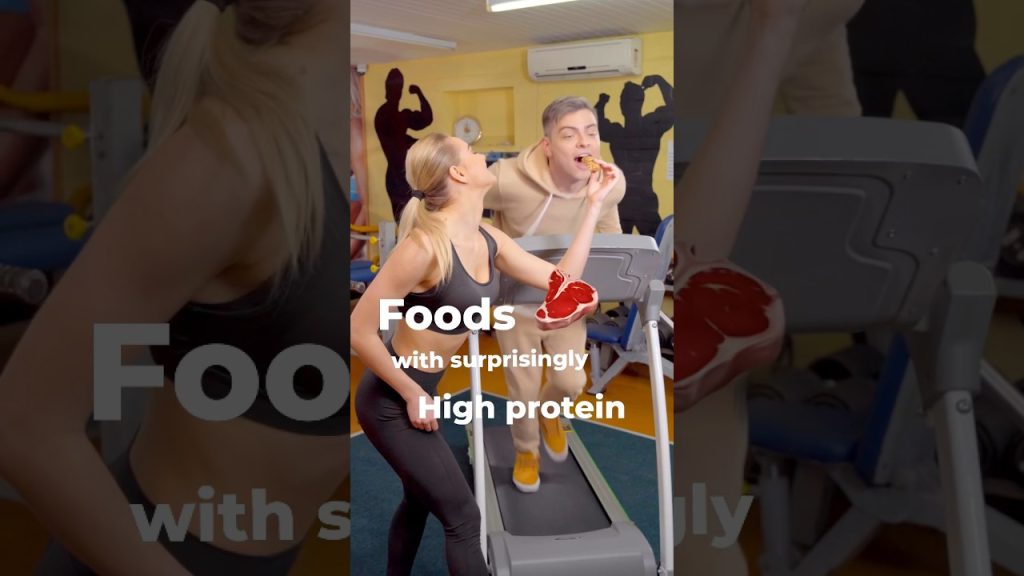 Foods with surprisingly high protein #nutrition #weightloss #gym