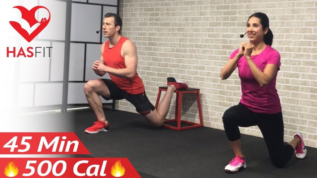 45 Minute Total Body Strength Workout without Equipment – Full Body Workout Routine for Women & Men