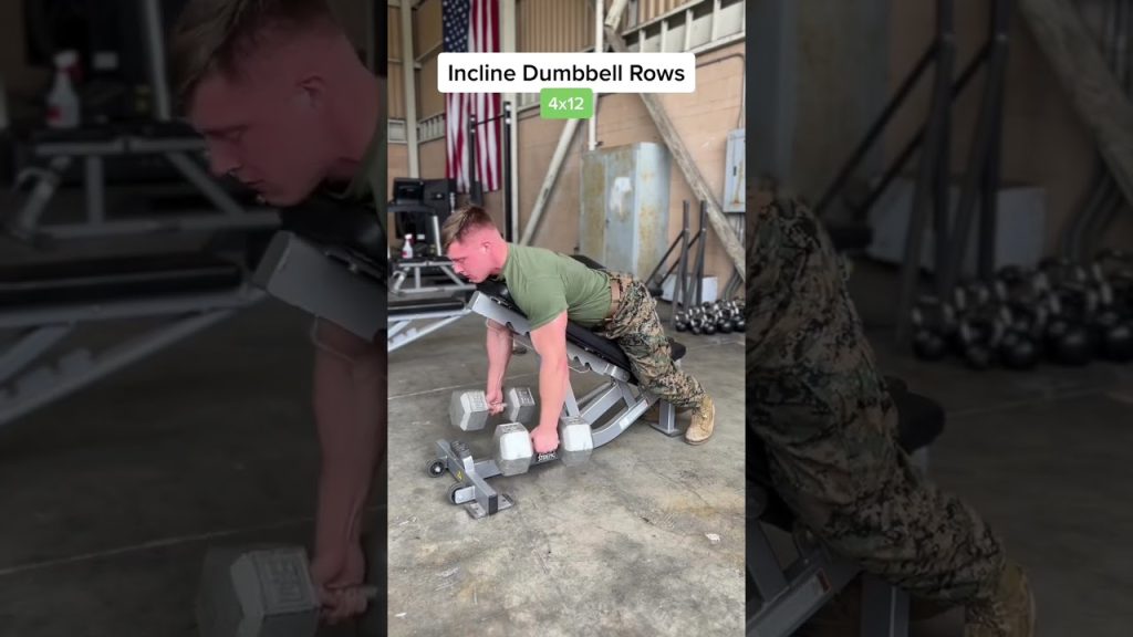 Tyler Valenzia – US Marine – Back Workout