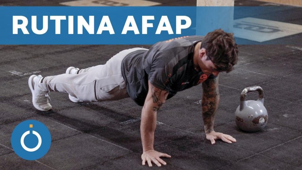 Rutina Crossfit CUERPO COMPLETO  (Rutina AFAP)