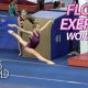 Gymnastics Floor Exercise Workout | Whitney Bjerken