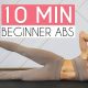 10 MIN BEGINNER AB WORKOUT (Sixpack Abs, No Equipment)