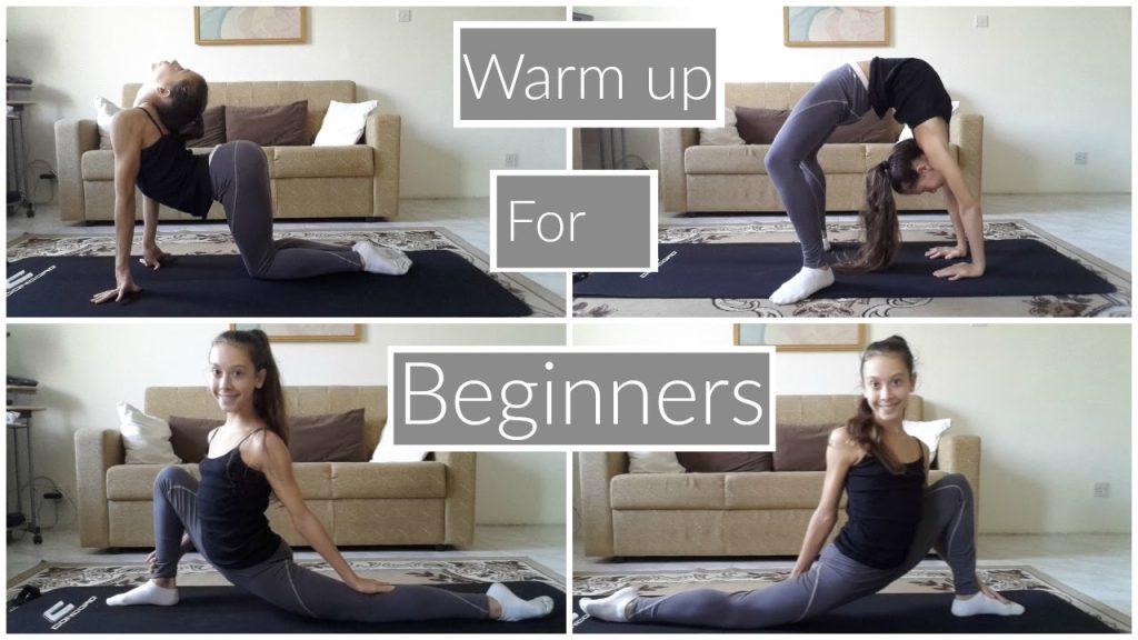 Warm up routine for beginners(Rhythmic gymnastics)