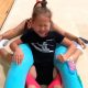 Velislava’s first time crying during sadistic gymnastic stretching