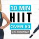 10 Min BEGINNER HIIT Workout For Weight Loss | Women Over 50!