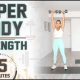 15 Minute Upper Body Dumbbell Workout [Strength Training]