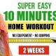 10 Mins Home Workout for Beginners | Full Body Exercises ( No Equipment + No Jumping ) Natasha Mohan