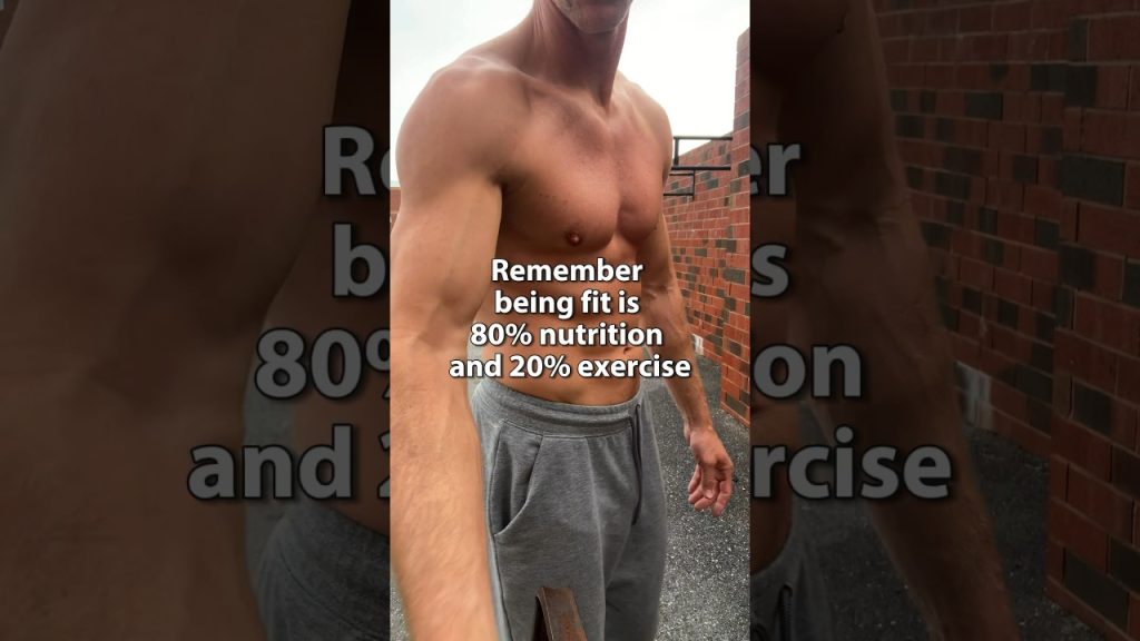 Fitness is 80 Percent Nutrition and 20 Percent Exercise #fitness #gym #gymlife #nutrition #fit