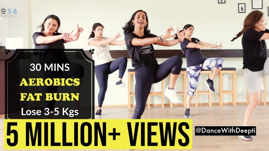 Burn Arm + Leg + Belly Fat – 30mins Aerobics Workout | Bollywood #dancewithdeepti