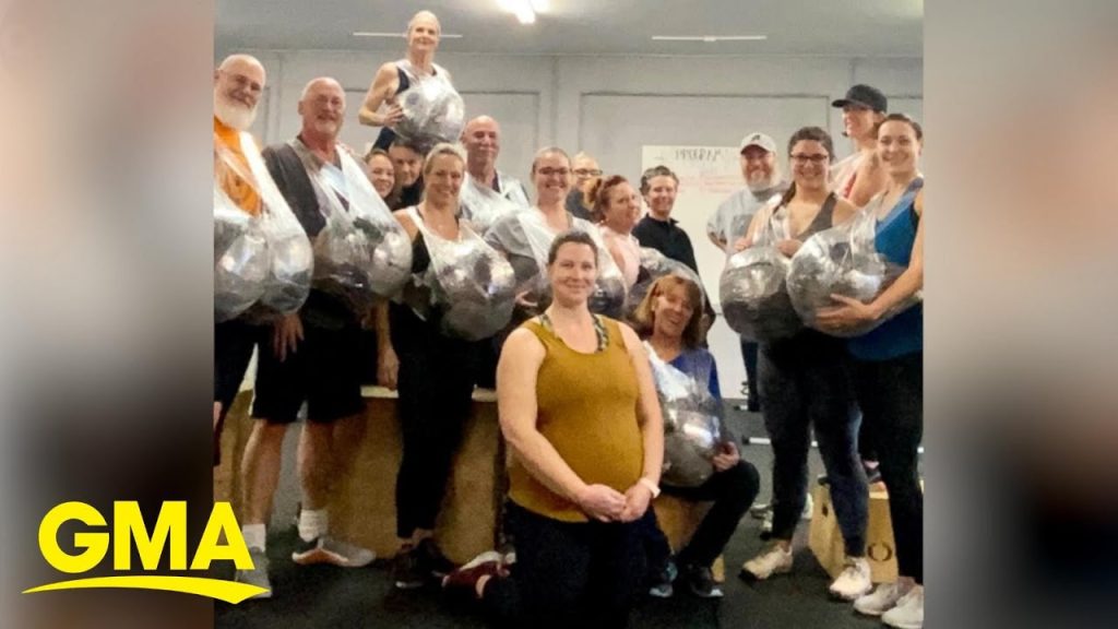 Crossfit gym hosts amazing baby shower workout