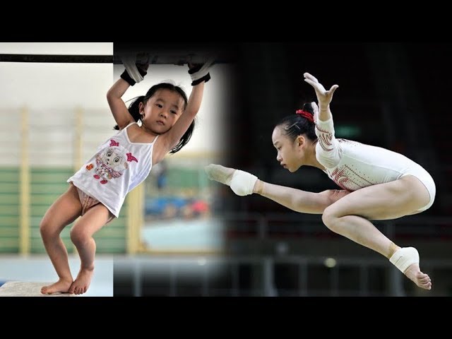 Chinese children gymnastics training | from boarding school to the gym