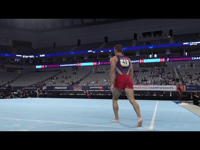 Sam Mikulak – Floor Exercise – 2021 U.S. Gymnastics Championships – Senior Men Day 1