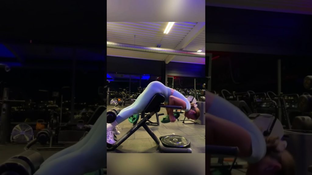 Glute Focused Baack Extension#fitness  #crossfit #gym #workout #gymlover #legday #glutes #booty