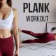BEST PLANK WORKOUT FOR SMALLER WAIST, FLAT ABS & FULL BODY FAT BURN! 10 Variations