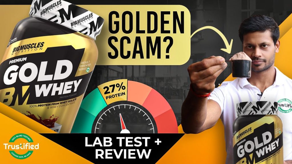 BIGMUSCLES NUTRITION PREMIUM GOLD WHEY PROTEIN REVIEW WITH LAB TEST REPORT|| #wheyprotein #review