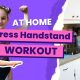 Press Handstand Gymnastics Workout You can Do at Home