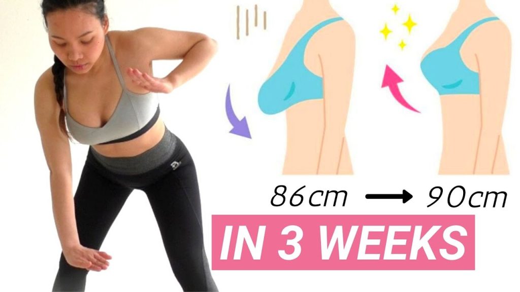Lift and firm up your breasts in 3 weeks. Intense workout to give your bust line a natural lift