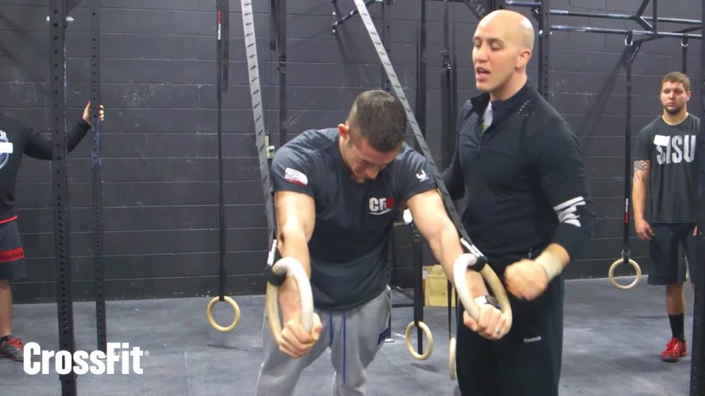 In-and-Out Drills at the CrossFit Gymnastics Trainer Course