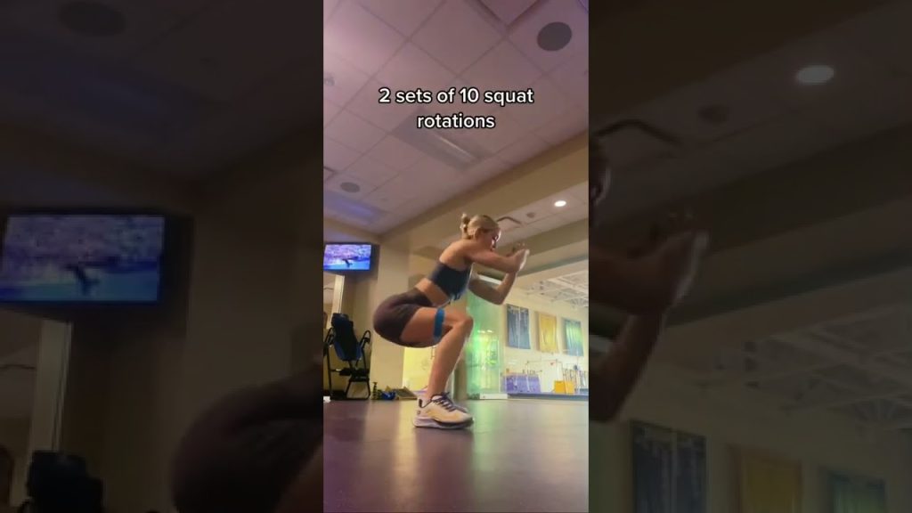 My quick easy banded booty workout! #workout #fitness #gymnastics